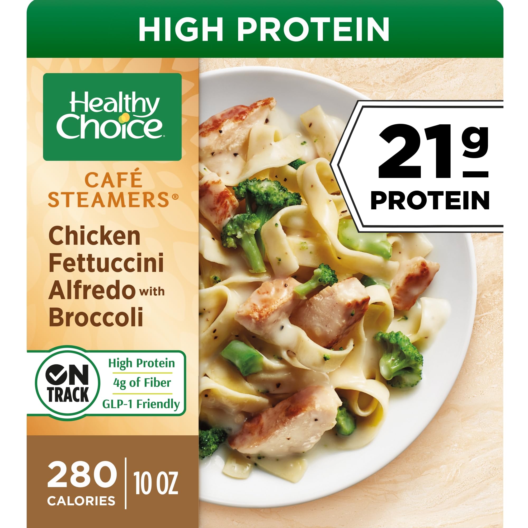 Healthy Choice Café Steamers Chicken Fettuccini Alfredo Frozen Meal, 10 oz. | Fr