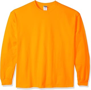 Gildan G2400 Ultra Style Cotton Long Sleeve T-Shirt Men's Shirt (Pack of 1)