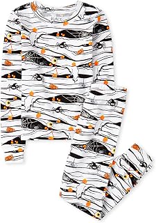 The Children's Place Family Matching Halloween and Holiday Pajama Sets, Cotton