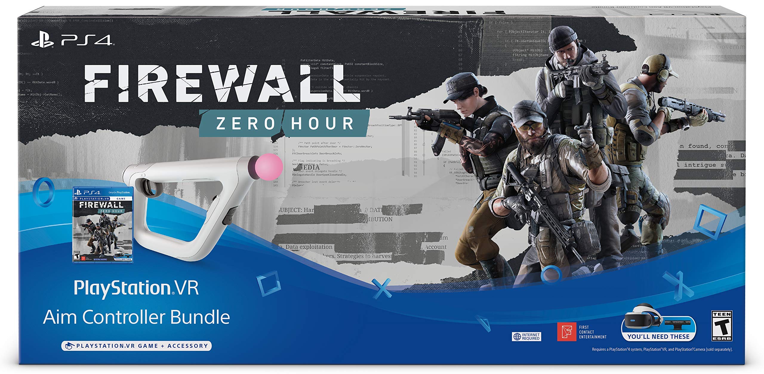 PSVR Aim Controller Firewall Zero Hour Bundle - Playstation VR [Video Game] (Ren
