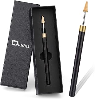 DIUDUS Leather Edge Dye Pen Edge Dye Roller Tool Oil Pen for Smooth Rolling | Leather Printing Tool for Belt Finisher DIY Leathercraft Leatherworking