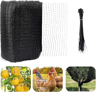 Garden Netting, Bird Mesh, Bird Net, Bird Netting to Protect Plants, Vegetables, Fruits, Flowers, Ponds (7 x 50 Feet(2.1 x 15 Meter))