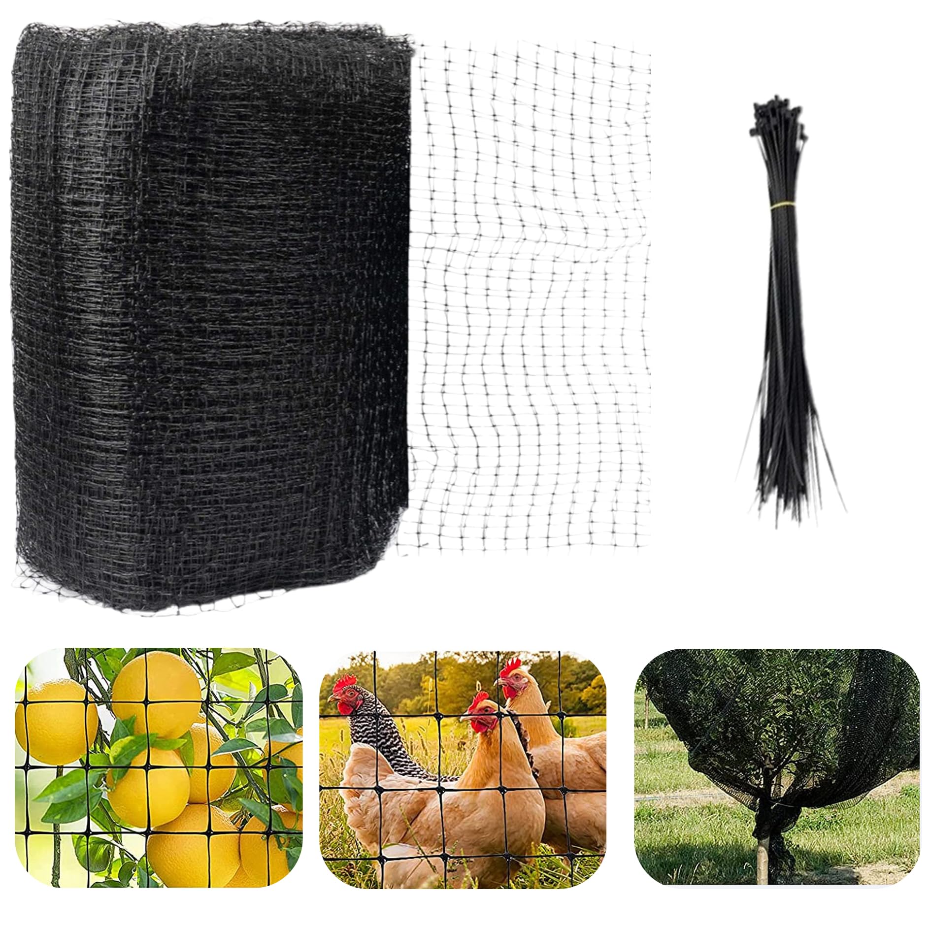 Garden Netting, Bird Mesh, Bird Net, Bird Netting to Protect Plants, Vegetables,