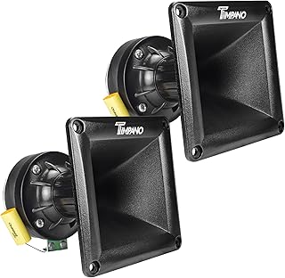 Timpano 2X TPT-DH175 Horn Drivers 500 Watts 1" Exit High Frequency Compression Driver with Black Horn 8 Ohm (Bundle 2 Horn Drivers)
