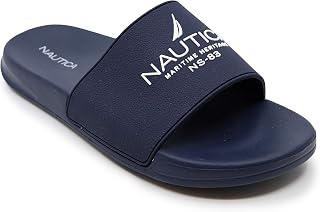 Nautica Men's Athletic Slide Comfort Sandal