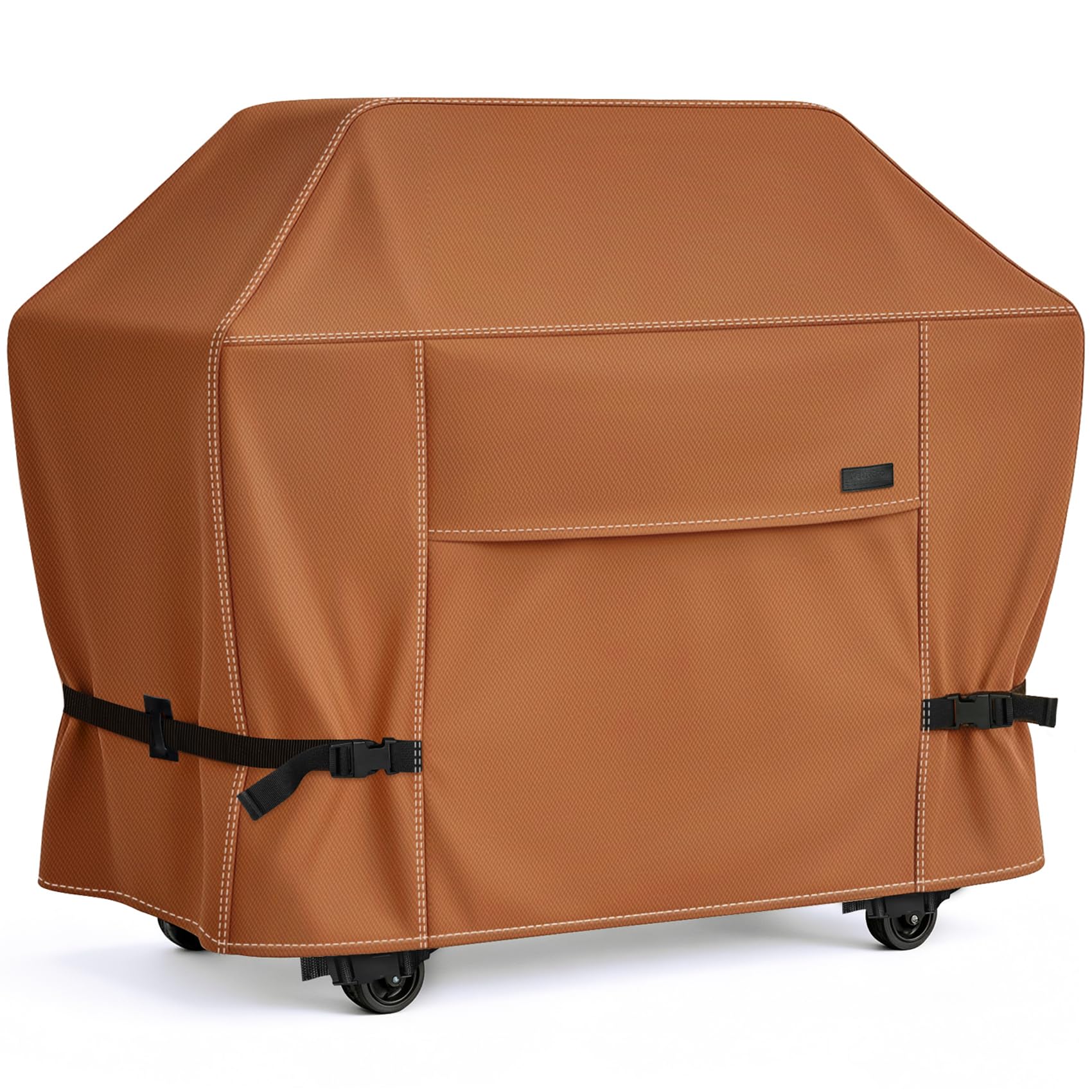 NettyPro Grill Cover for Outdoor Grill 56 Inch Waterproof Heavy Duty, Brown | 2-