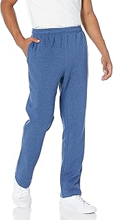 Amazon Essentials Men’s Fleece Open-Hem Jogging Bottoms (Available in Plus Sizes)