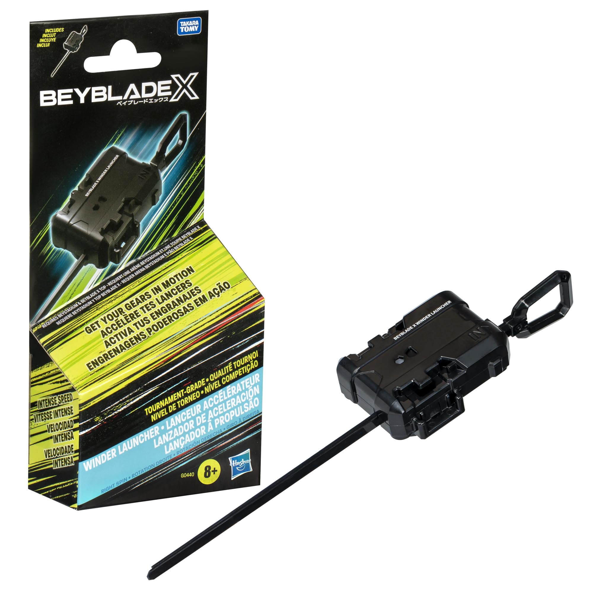 Beyblade X Official Winder Launcher for use with Beylade X Spinning Top Toys and