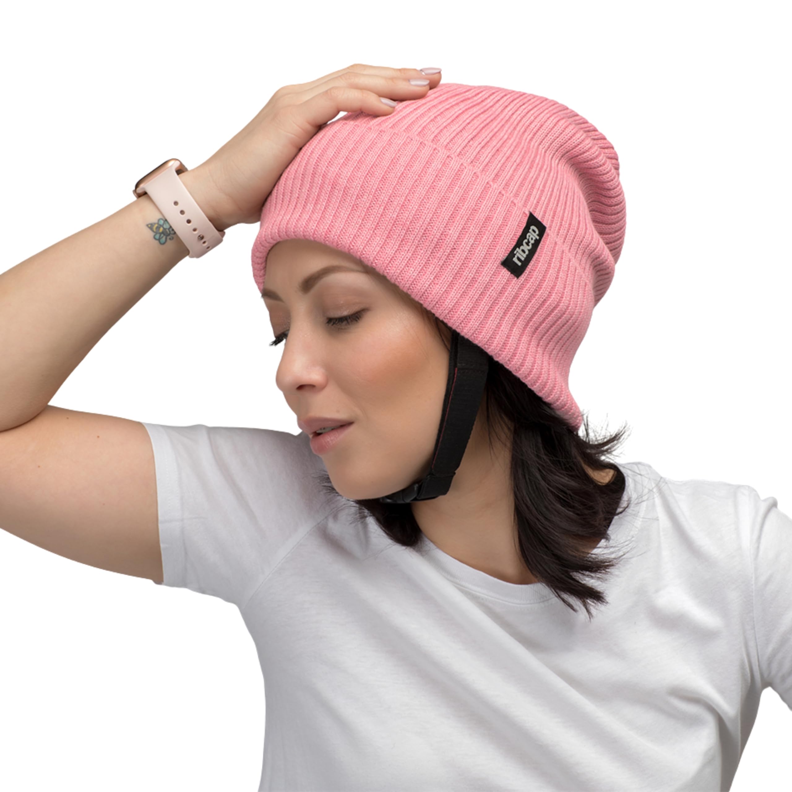 Ribcap Lenny Casco Protettivo di Grado Medico | Rosa | Casco Morbido per Epiless
