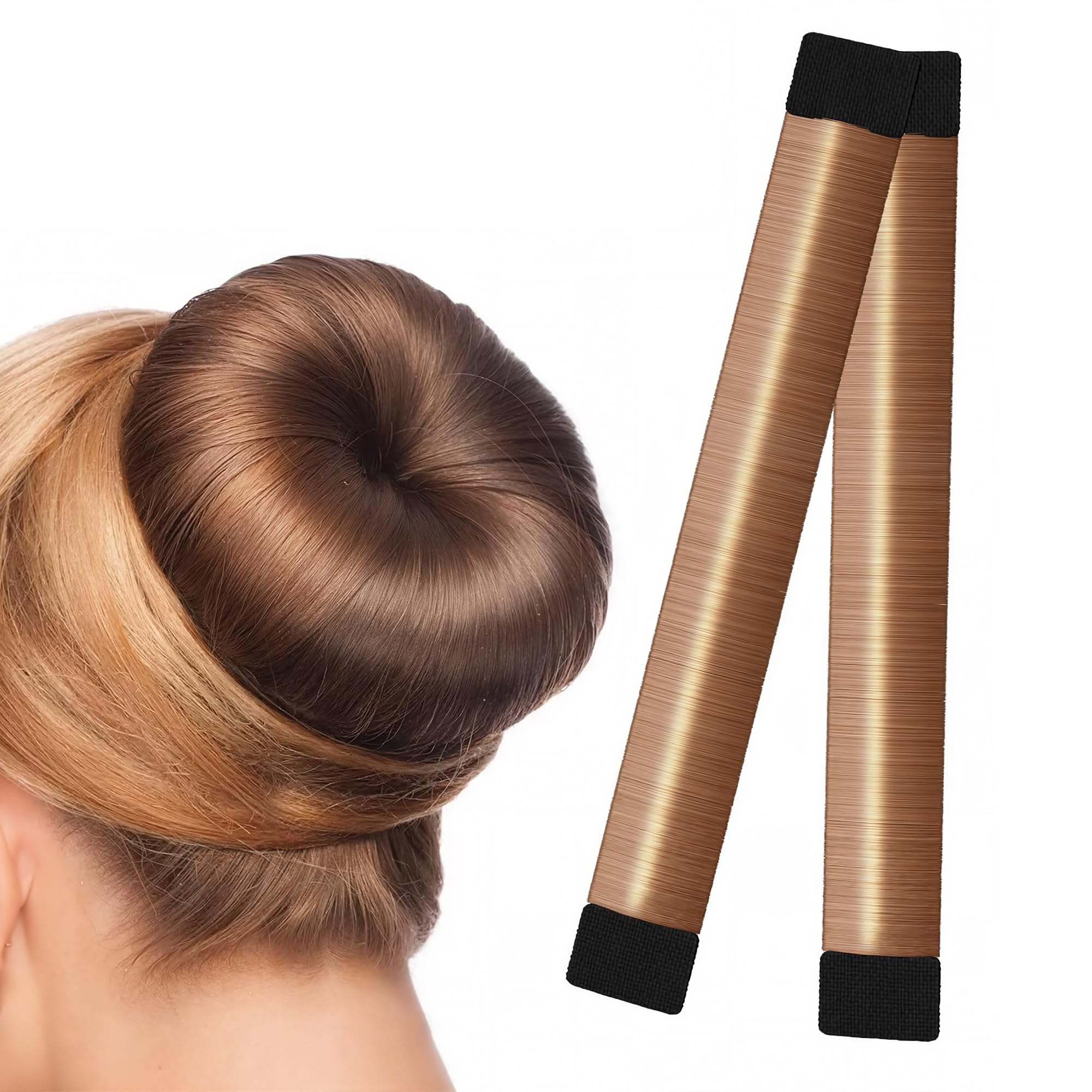 Magic Hairstyle Donut Pan Maker Foam French Twist Hairstyle DIY Tools (Pack of 4