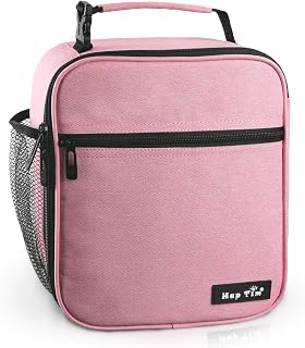 Hap Tim Lunch Bag for Kids Girls, Insulated Lunch Box for Girls, Tough & Spacious Adults Cooler Bento Box for Men & Women(CA18654-PK)