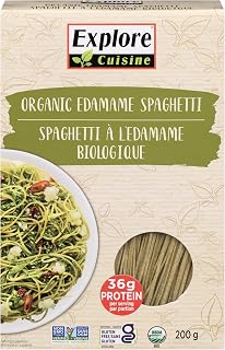 Explore Cuisine Edamame Spaghetti, Organic, 200g (Pack of 1)
