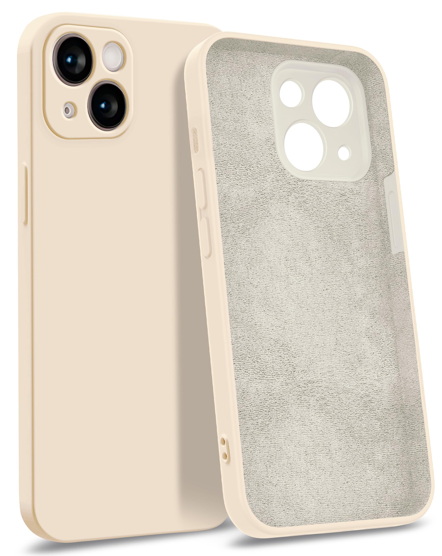 MyGadget Case for iPhone 13 [ Quadruple Protection ] - Silicone Case with Microf