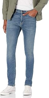 Amazon Essentials Pantalones Informales de Estilo Chino, Elásticos y de Corte Clásico Hombre