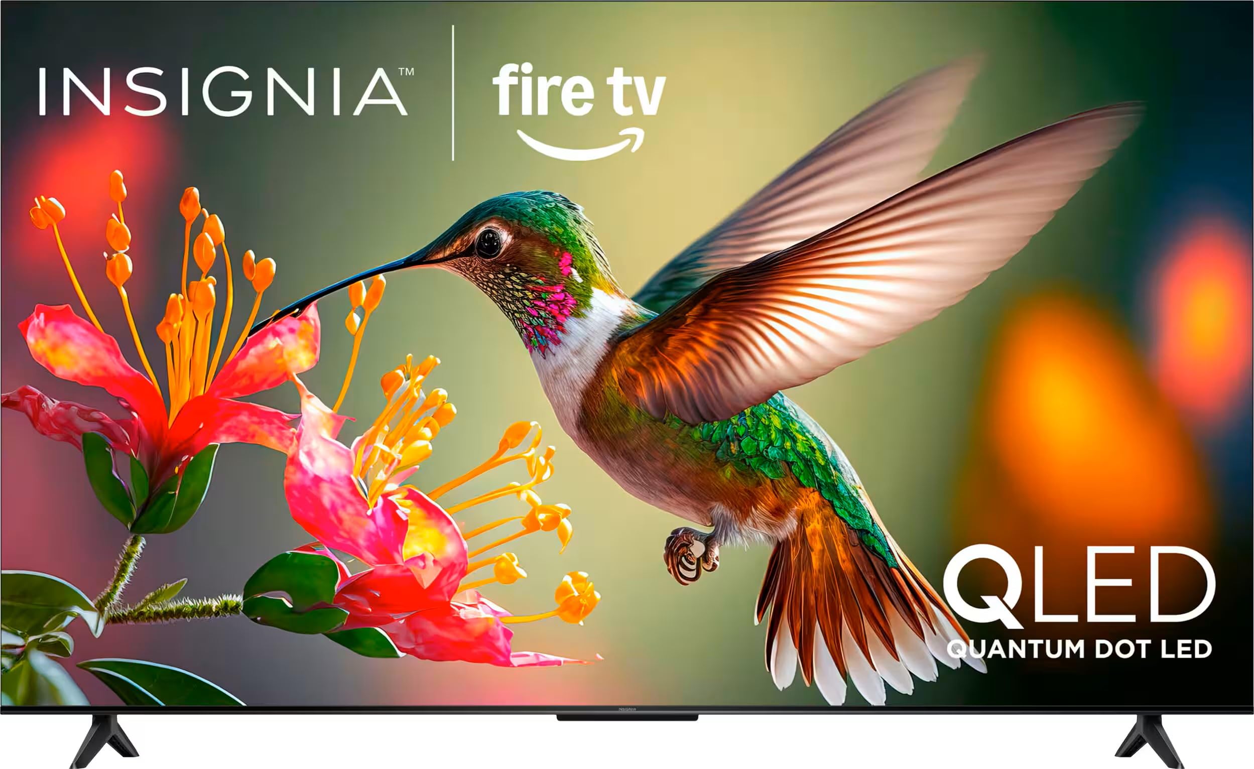 INSIGNIA 55-inch Class QF Series LED 4K UHD QLED Smart Fire TV with Alexa Voice 