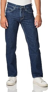 Lee Women's Plus Size Relaxed Fit Side Elastic Tapered Leg Jean