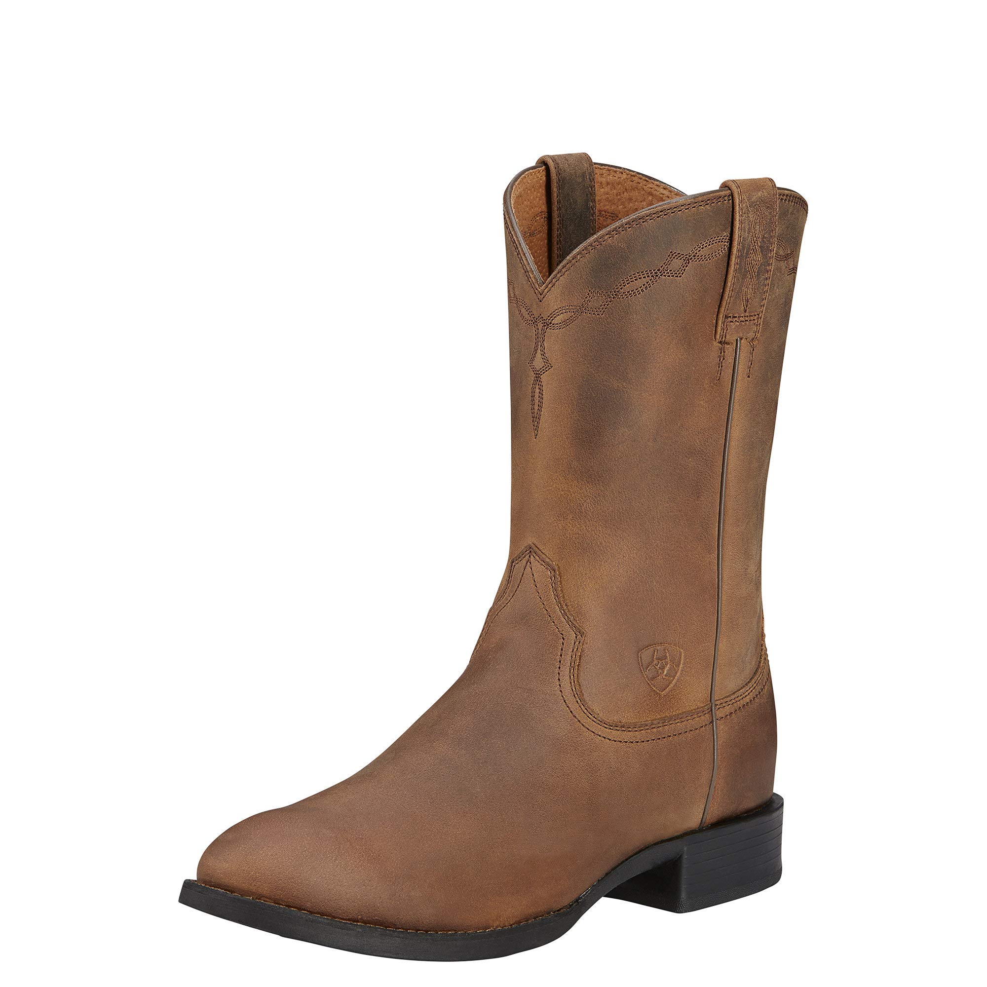 Ariat Men's Heritage Roper Cowboy Boot Distressed 10.5 B (M) US