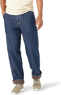 Wrangler Authentics Men's Fleece Lined Cargo Trousers