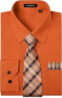 HISDERN Fashion Formal Hombre