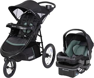 Baby Trend Expedition® DLX Jogger Travel System with EZ-Lift™ Plus Infant Car Seat, Dash Sage