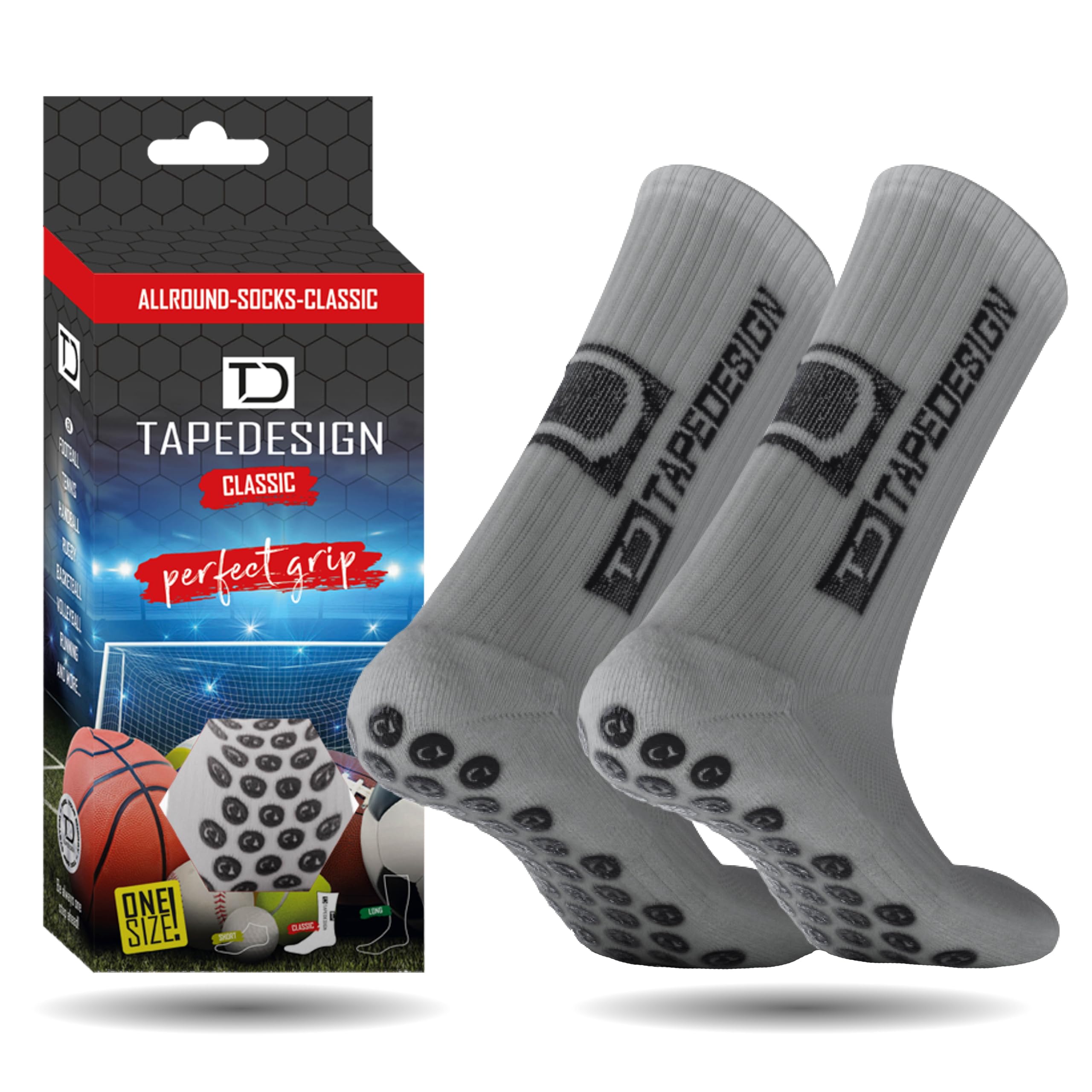 Tapedesign Allround Classic Unisex Adult Socks