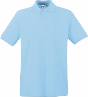 Fruit of the Loom Men's Raglan Sleeve Polo Shirt