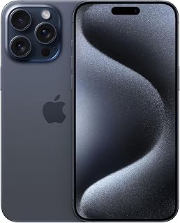 Apple iPhone 15 Pro Max 256GB - Titanium Blue (Refurbished)