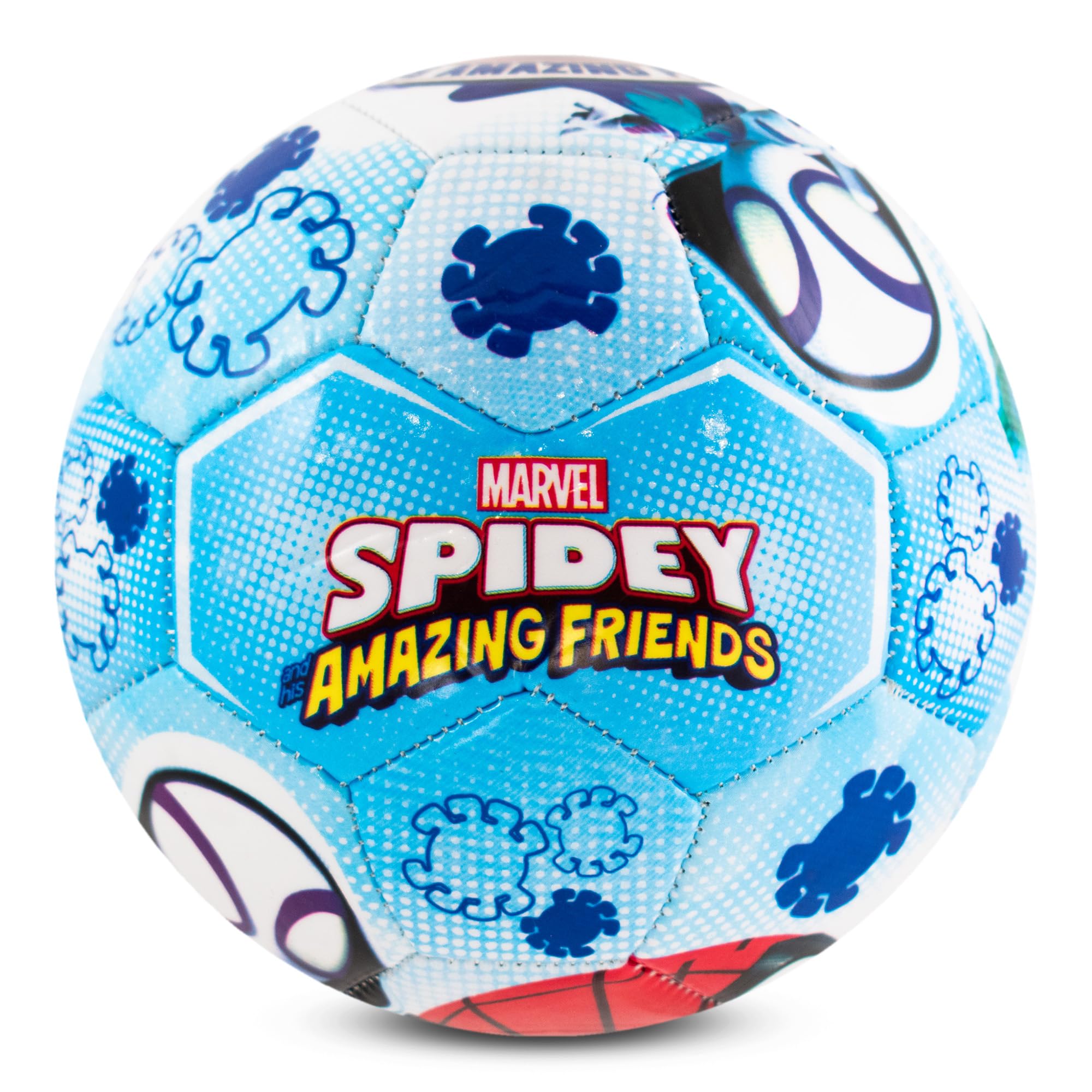Hy-Pro Size 5 Football - Marvel Design with Graphic | Officially Licensed, Train
