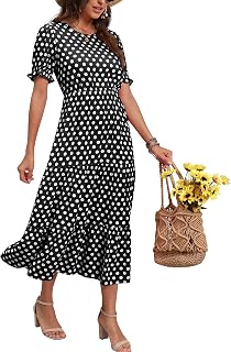GRECERELLE Women's Soft Summer Dress