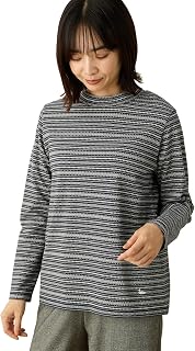 Decoy 491309 Women's Jacquard Border High Neck Cut Pullover