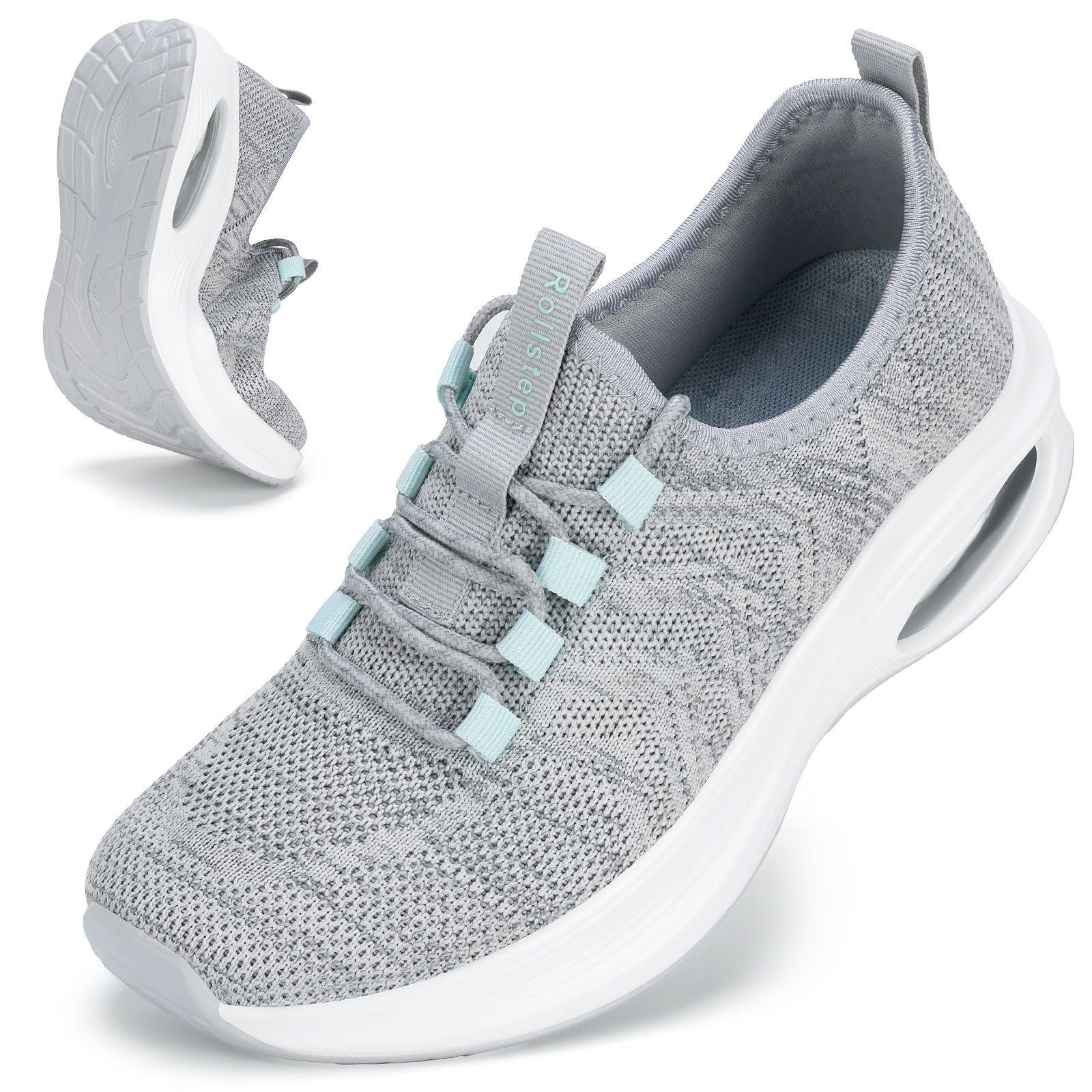 Wide Toe Box Shoes Women Extra Wide Width Sneakers Air Cushion Road Running Shoe