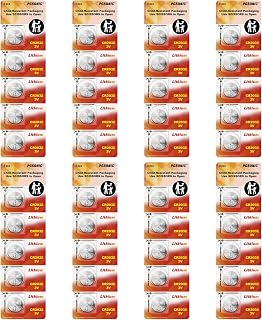 40 Pack CR2032 Batteries, 3V Lithium Coin Battery for Small Electronic Devices, 5 Year Shelf Life