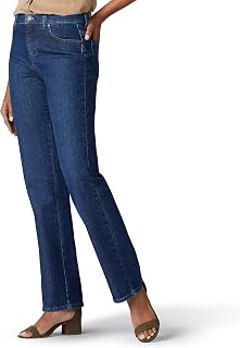 Lee Damen Jeans Petite Jeans mit Geradem Bein, Entspannte Fit