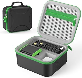 Carrying Case for Leapfrog LeapMove Active Learning Video Game System | Hard Storage Bag with Organized Compartments for Leap Move Game Console, Cables, Accessories