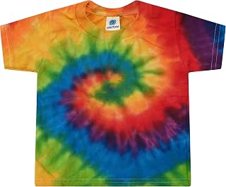 Colortone Batik Unisex 'Swirl' T-Shirt | Men's Short Sleeve T-Shirt Hippie T-Shirt Women's S - 5XL with Different Patterns | Flower Power Clothing Women Men Cotton | Hand-Dyed Batik Design