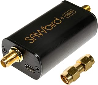 Nooelec SAWbird+ GOES - Premium Saw Filter & Cascaded Ultra-Low Noise LNA Module for NOAA (GOES/LRIT/HRIT/HRPT) Applications. 1688MHz Center Frequency