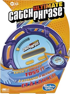 Hasbro Ultimate Catch Phrase Electronic Party Game for Ages 12 and Up, English and French Version