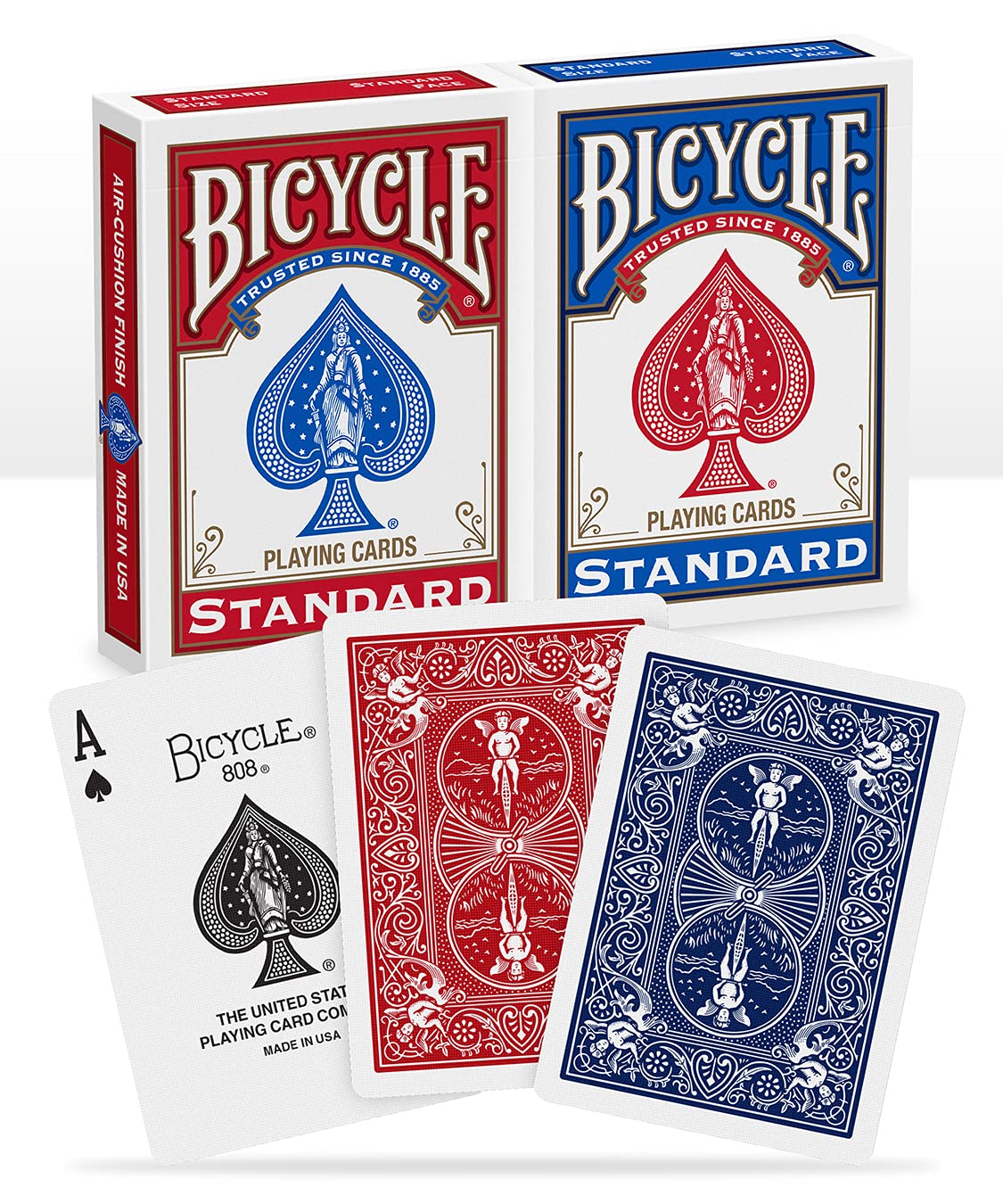 Bicycle Poker Size Standard Index Playing Cards