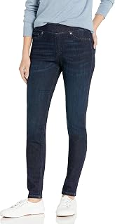 Amazon Essentials Women's Skinny Fit Mid-Rise Stretch Pull-On Jegging with Pockets
