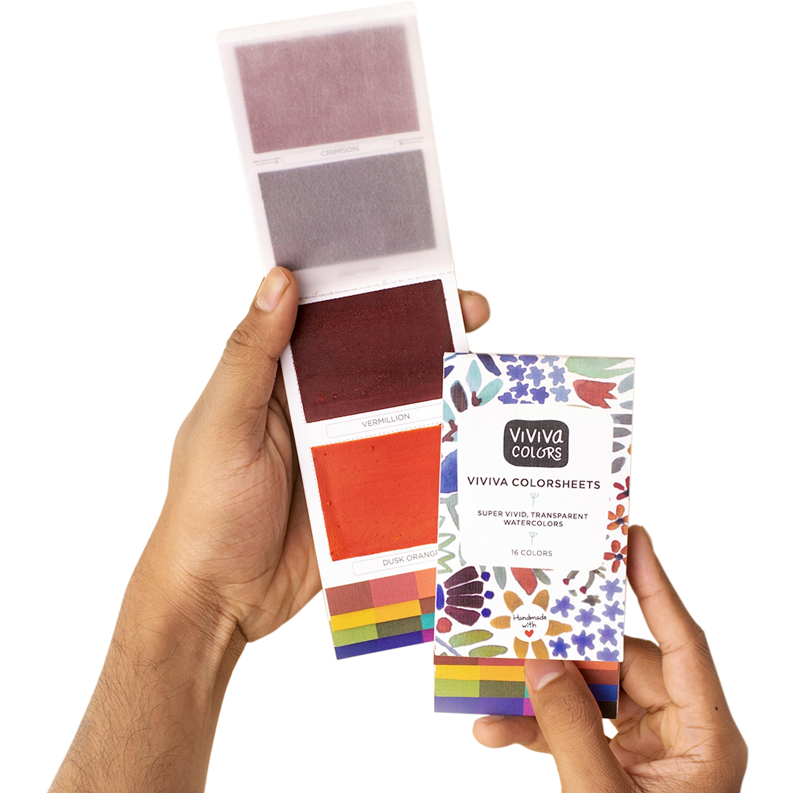 Viviva Travel Watercolor Set - Original 16 Colors, Portable Paint Set
