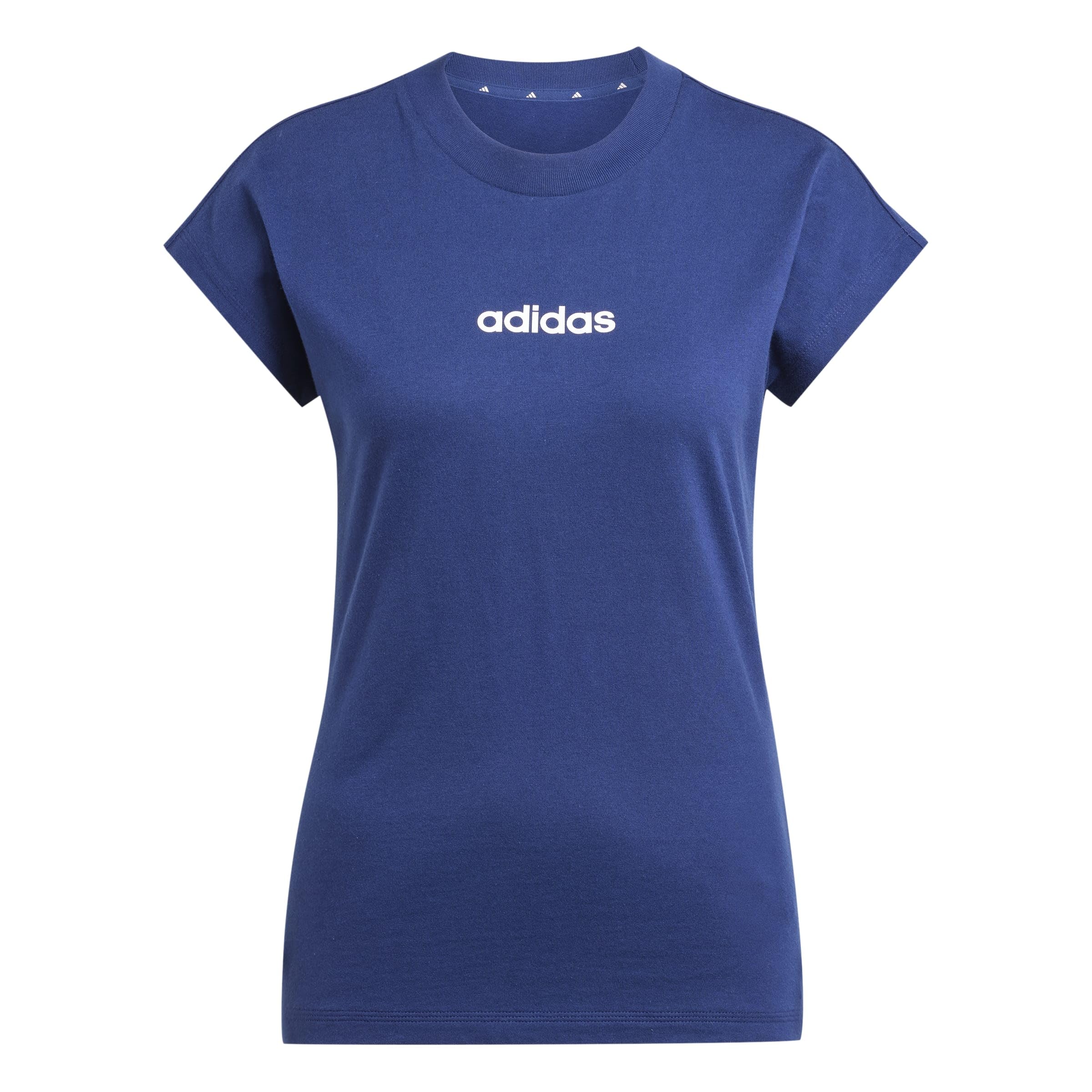 adidas Women T-Shirt Essentials Linear Cotton