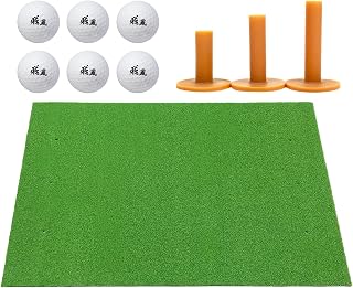 Golf Style Golf Mat, Large, 39.4 x 59.1 inches (100 x 150 cm), Model Supervised by PGA Professionals, Practice Mat, Bare Swing, Practice, Indoor, Outdoor, Artificial Turf, PVC