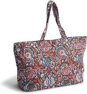 Vera Bradley Hathaway Premium Cotton Tote Bag