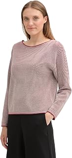 TOM Tailor 1030507 Women's Ruched Detail Sweatshirt (Pack of 1)