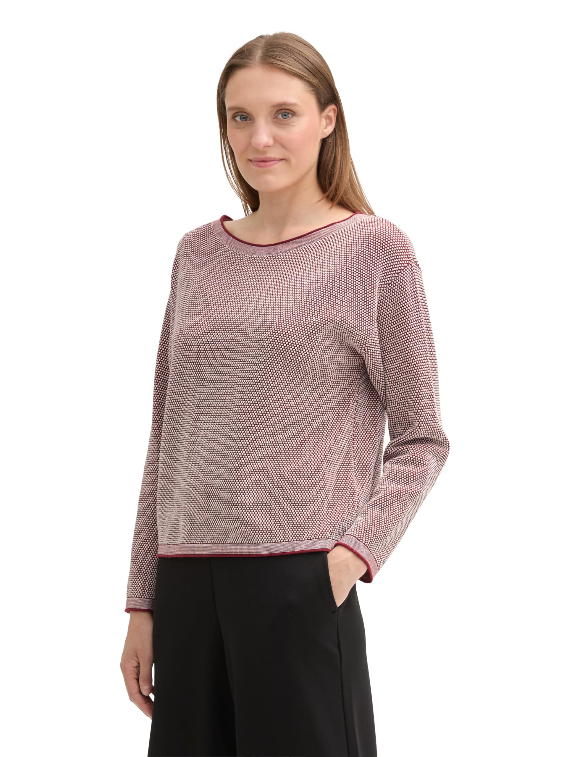 TOM Tailor 1030507 Women's Ruched Detail Sweatshirt (Pack of 1)