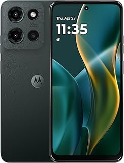 Motorola Moto G 2025, 128GB + 4GB RAM, Forest Gray - Unlocked (Renewed)