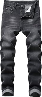Men's Ripped Jeans Slim Fit Stretch Jeans Distressed Fashion Comfort Pants