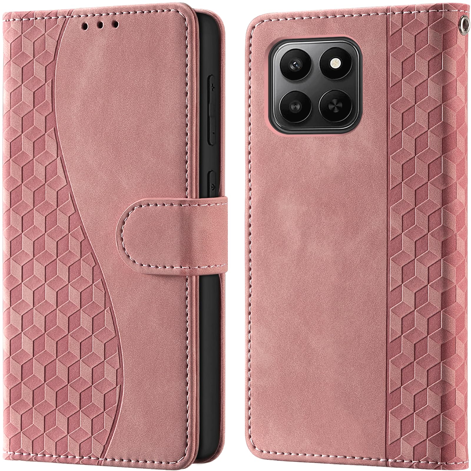 Case for Honor 400 Lite 4G/5G Wallet Type Pink