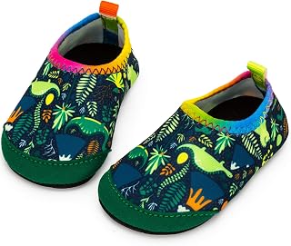 Baby Boys Girls Water Shoes Toddler Beach Shoes Barefoot Aqua Socks Non-Slip for Pool Beach
