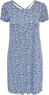 Only Onlbera Women's Back Lace Up Dress S/S